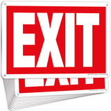 Exit sign – detail view 6