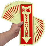 Fire extinguisher sign – detail view 10