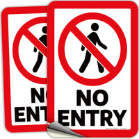 Keep Out Signs – Keep Out, Stop & No Entry Styles, 7 x 10 in