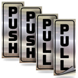 #Black / Brushed Silver Vertical
