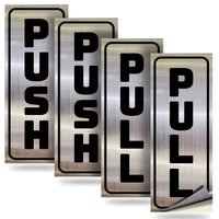 #Black / Brushed Silver Vertical