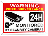 Video Surveillance Warning Sign – Aluminum, Vinyl & Plastic