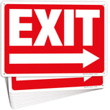 Exit sign – detail view 27