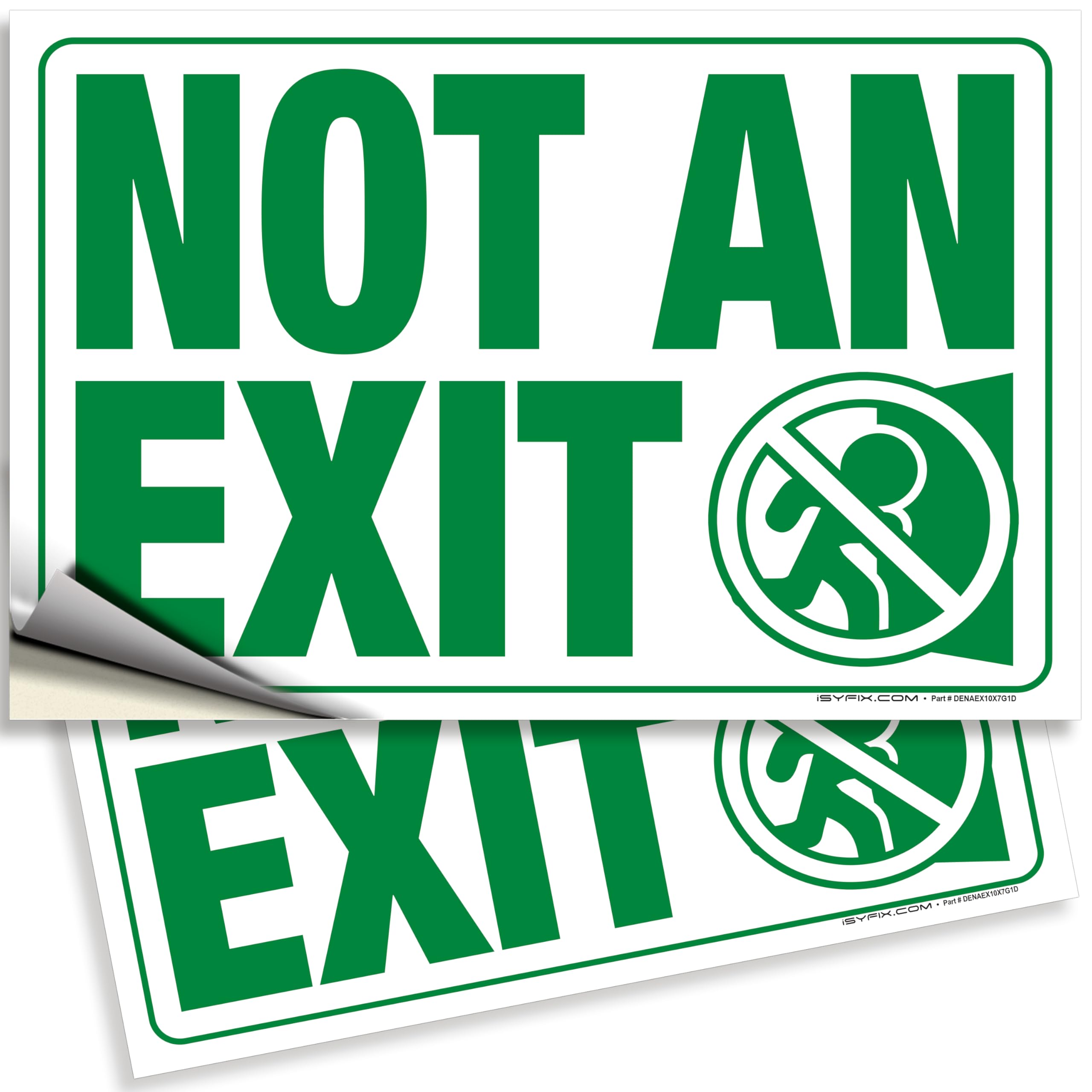 Not An Exit Signs