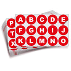 Consecutive Letters Stickers - A to Z
