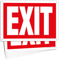 Exit sign – detail view 32