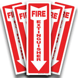 Fire extinguisher sign – detail view 18