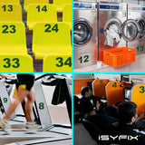 iSYFIX vinyl number stickers – Green