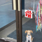 Dog Inside Alert Signs Stickers