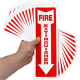 Fire extinguisher sign – detail view 11