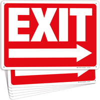 Exit sign – detail view 29
