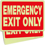 Emergency Exit Only Signs