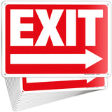 Exit sign – detail view 3