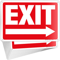 Exit sign – detail view 3