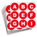 Consecutive Letters Stickers - A to Z