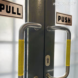 #Black / Brushed Gold Horizontal