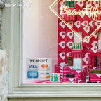 Credit Card Sticker Signs Stickers