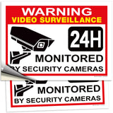 Video Surveillance Warning Sign – Aluminum, Vinyl & Plastic