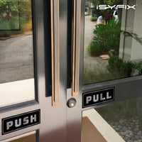 #Brushed Silver / Black Horizontal