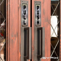 #Black / Brushed Silver Vertical