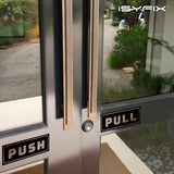 #Brushed Gold / Black Horizontal