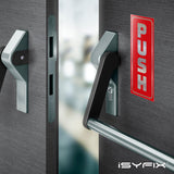 #Brushed Silver / Red Vertical