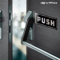 #Brushed Silver / Black Horizontal
