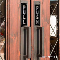 #Brushed Silver / Black Vertical