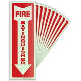 Fire extinguisher sign – detail view 21