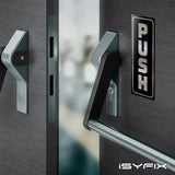 #Brushed Silver / Black Vertical