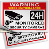 Video Surveillance Warning Sign – Aluminum, Vinyl & Plastic