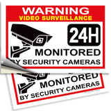 Video Surveillance Warning Sign – Aluminum, Vinyl & Plastic