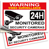 Video Surveillance Warning Sign – Aluminum, Vinyl & Plastic