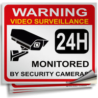 Video Surveillance Warning Sign – Aluminum, Vinyl & Plastic