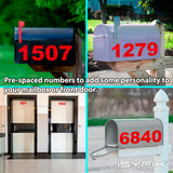 iSYFIX vinyl number stickers – Reflective Red