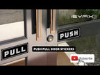 Push Pull Door Signs