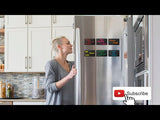 Magnetic Chalkboard Notes – Reusable Fridge & Locker Labels, 6 Shapes