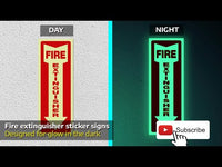 Fire Extinguisher Signs – Vinyl, Plastic & Aluminum, 4x12 in