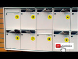 Consecutive Number Stickers 1–50 — Vinyl Inventory & Bin Labels