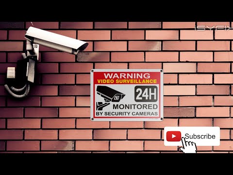 Video Surveillance Warning Signs