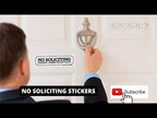 No Soliciting Signs