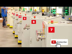Square Consecutive Number Stickers - 1 to 100