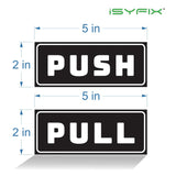 Push Pull Stickers
