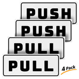 Push Pull Stickers