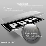 Push Pull Stickers