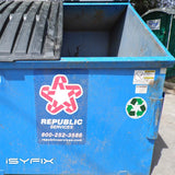 Recycle Sticker for Trash Can Bins, Sign Decal - 6 Pack 5 in – Premium Self-Adhesive Vinyl, Laminated for Weatherproof, UV Resistant, Encourage Recycling, Indoor and Outdoor.